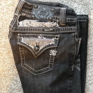 Black Miss Me Jeans
